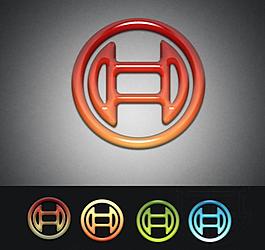 水晶logo設(shè)計 圓圈logo圖片