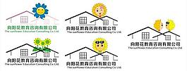 向陽花教育logo圖片