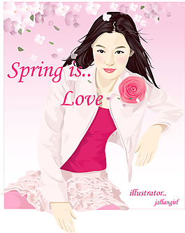 Spring is love 美女圖