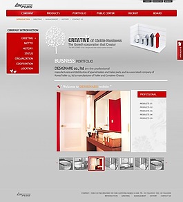 網(wǎng)站模版內(nèi)頁展示