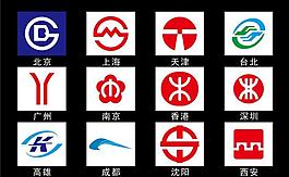 各大城市地鐵logo圖片