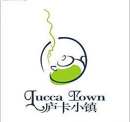 廬卡小鎮(zhèn)--矢量logo圖片