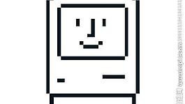 蘋果macintosh電腦logo圖片