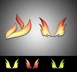 火炬 水晶 logo圖片