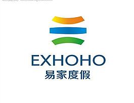 易家度假字体logo图片