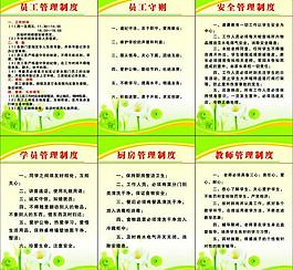 學(xué)校制度圖片