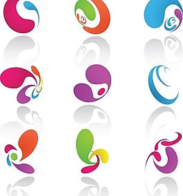 藝術圖標logo矢量素材圖片