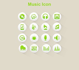 手機app音樂圖標