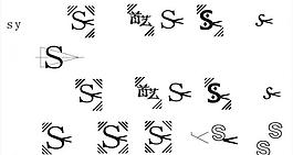 sy理發(fā)美發(fā)未用logo圖片