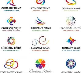 藝術圖標logo矢量素材圖片