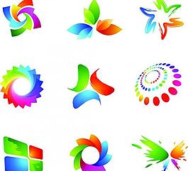 藝術圖標logo矢量素材圖片