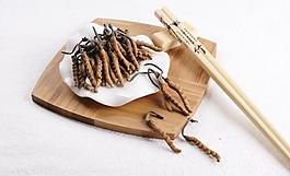 蟲草 食材 藥材圖片