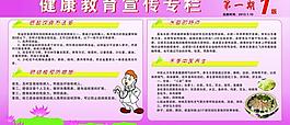 健康教育宣传栏图片