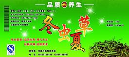 冬蟲夏草包裝圖片