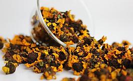 新疆昆侖雪菊特寫圖片