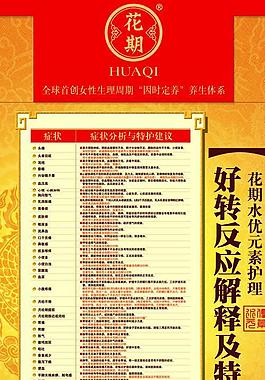 花期展架圖片