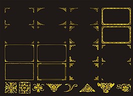 金色邊框