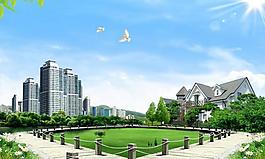 城市風(fēng)景圖片