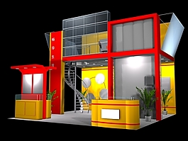 3D展覽設計模板下載