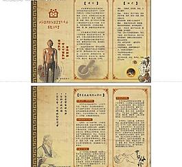 中醫三折頁圖片