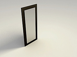 時尚玻璃門3D模型