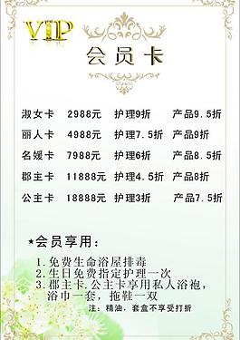 會員卡 vip圖片