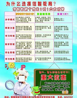 教育彩頁(yè)圖片