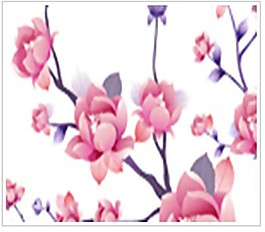 筆刷盛開(kāi)的花朵