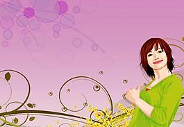 三八婦女節(jié)空白廣告牌圖片