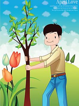 植樹(shù)節(jié)圖片