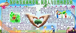 植樹節(jié)展板圖片