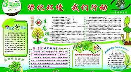 植樹節宣傳欄圖片