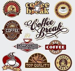 咖啡標簽圖片