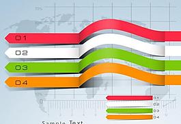 箭頭數字標簽圖片