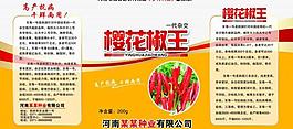 辣椒包裝標簽圖片