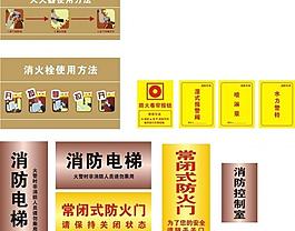 消防安全標簽圖片