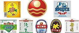 珠江啤酒標(biāo)簽圖片