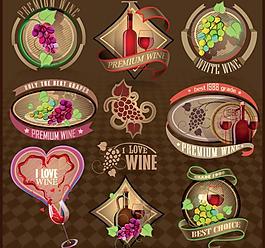 葡萄酒標簽圖片
