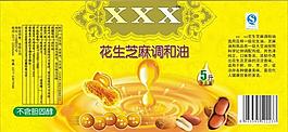 食用油标签图片