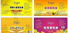 食用油标签图片