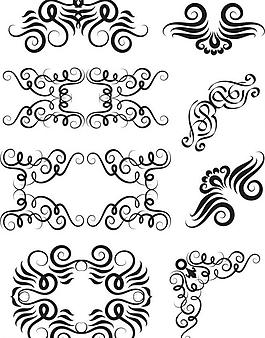 歐式花紋圖片