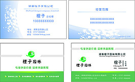 名片模板
