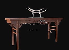 復(fù)古風(fēng)格桌子3d模型