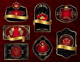 金色花纹图片