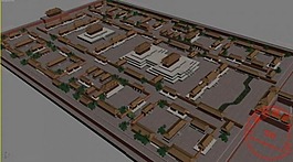 故宮整體瞰3D模型（含貼圖）