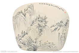 山水國畫設計素材