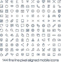 手機APP圖標144款