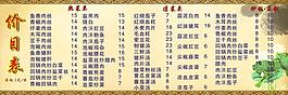 菜單圖片