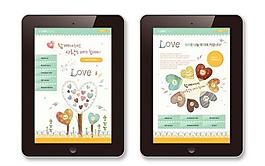 ipad網(wǎng)站模板圖片