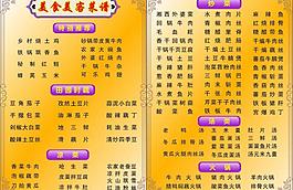 菜單圖片
